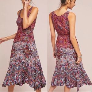 Anthropologie Maeve Violette Dress NWT Sz 6